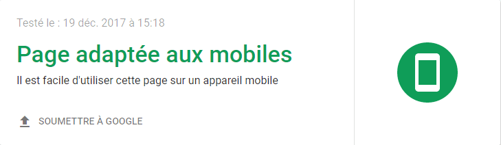 taux de conversion (page adaptée aux mobiles) 